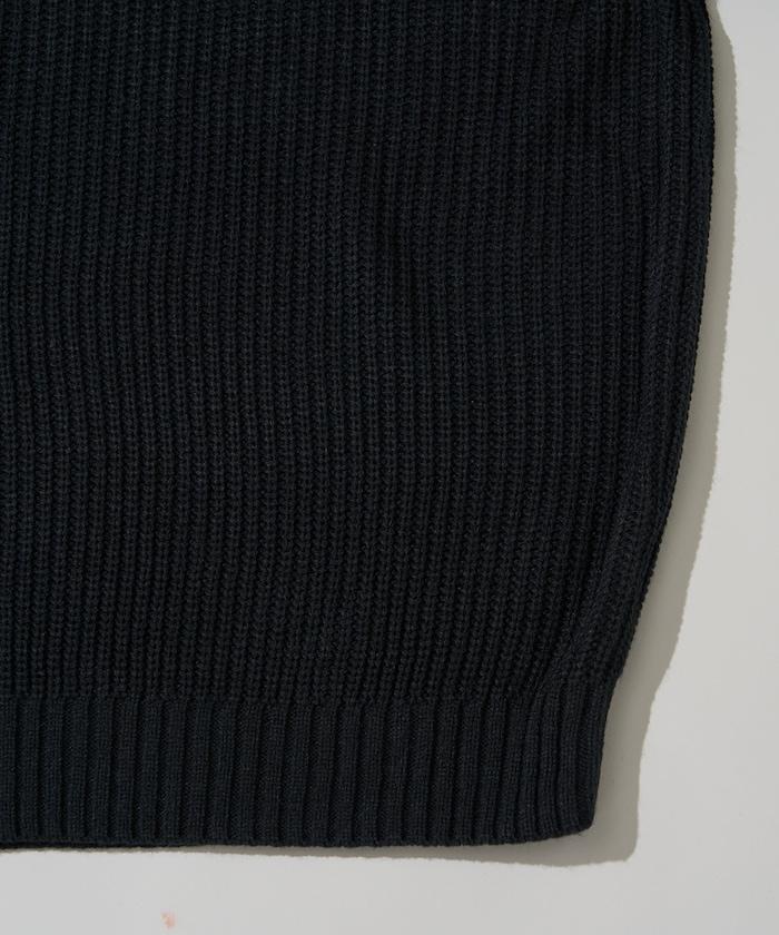 特別刺繡橫紋圓領針織衫【限量】