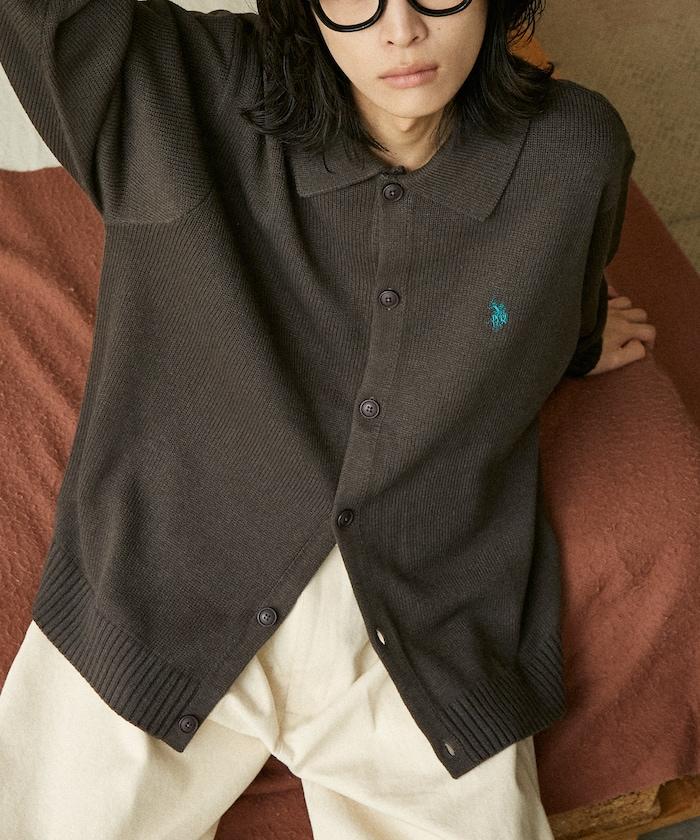 特別款POLO針織開衫