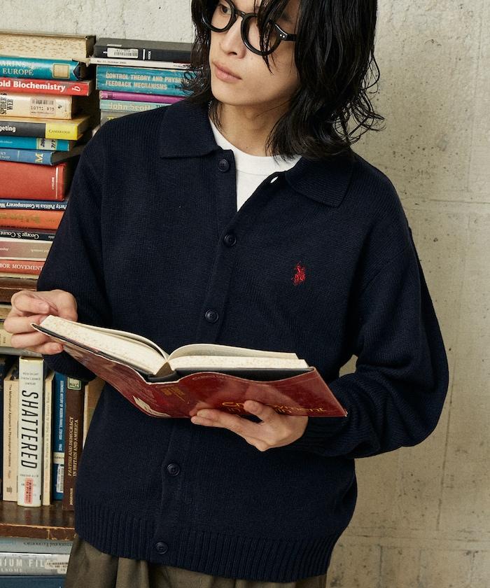 特別款POLO針織開衫