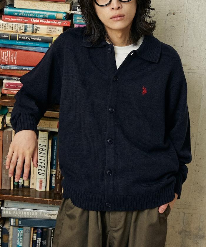 特別款POLO針織開衫