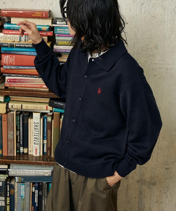 特別款POLO針織開衫