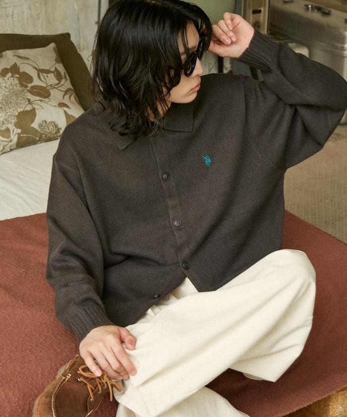 特別款POLO針織開衫
