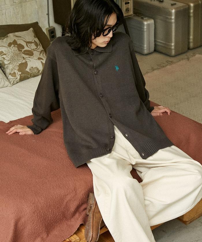特別款POLO針織開衫
