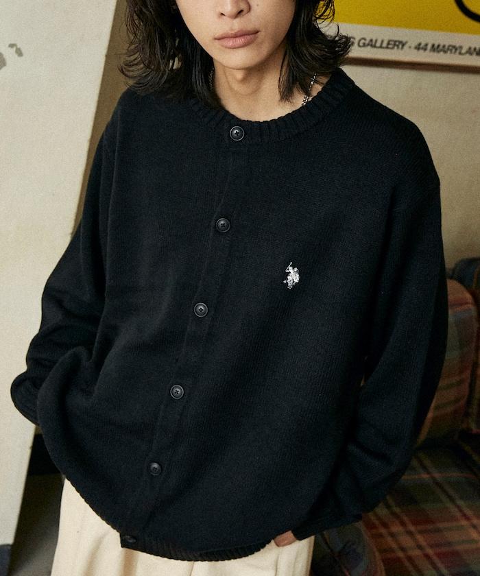 特別款圓領針織開衫