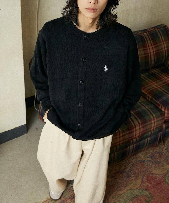 特別款圓領針織開衫