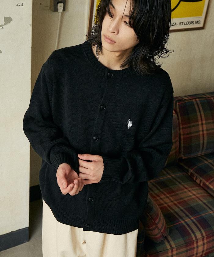 特別款圓領針織開衫