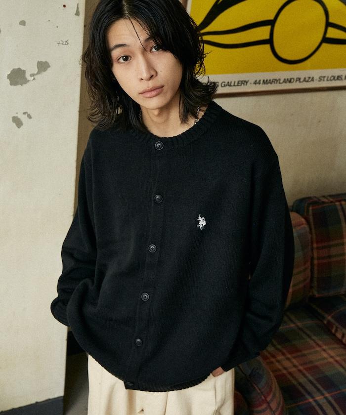特別款圓領針織開衫