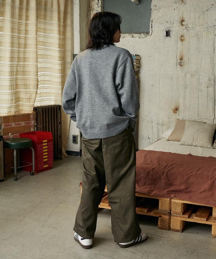 特別款圓領針織開衫