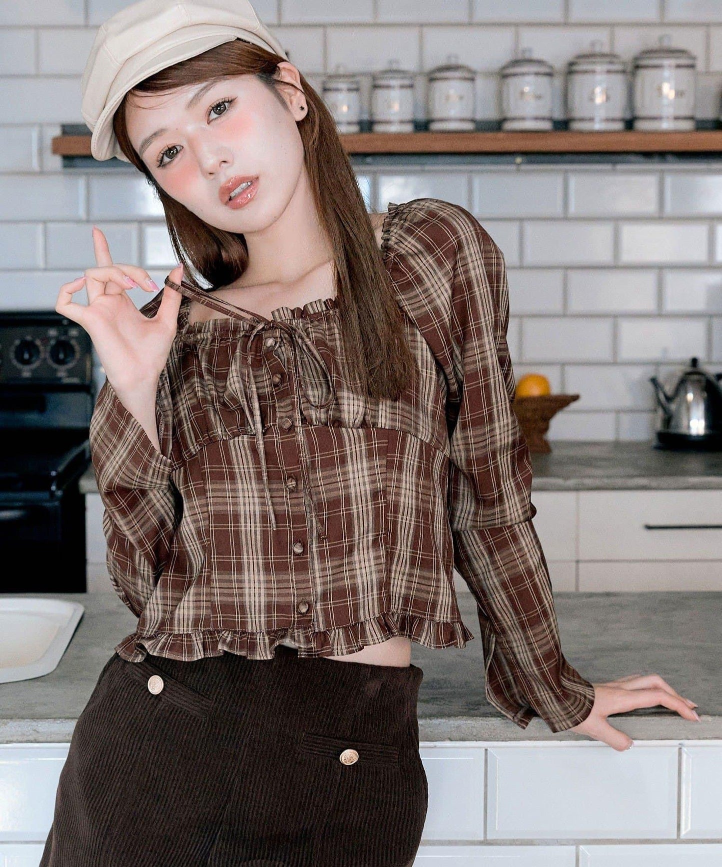 顯瘦少女風襯衫