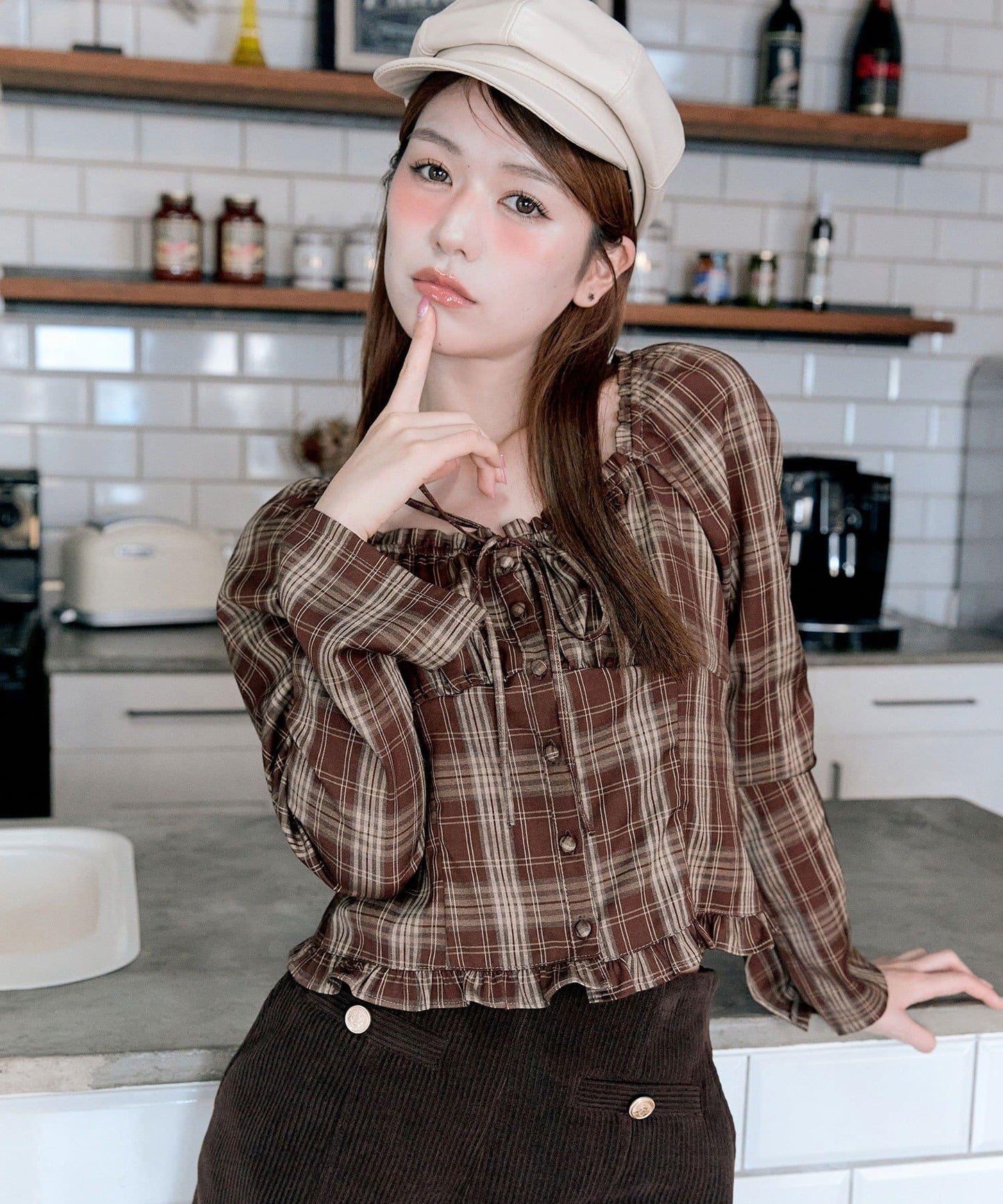 顯瘦少女風襯衫