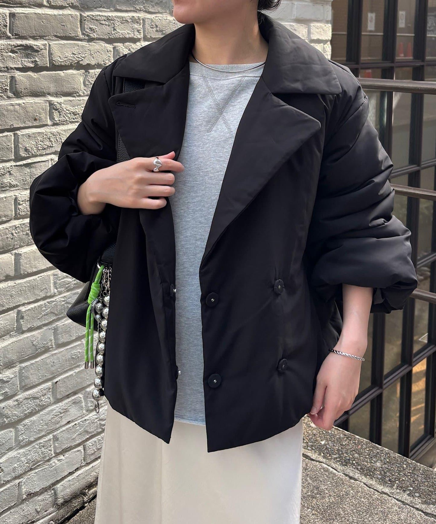 【會舉辦決定】【可水洗大衣/500g】可水洗中棉夾克