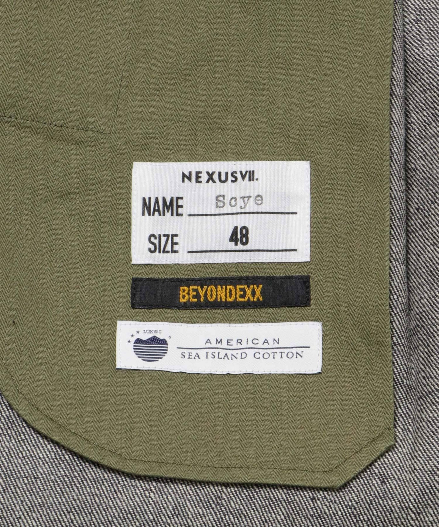 NEXUSVII.×Scye BEYONDEXX牛仔長褲