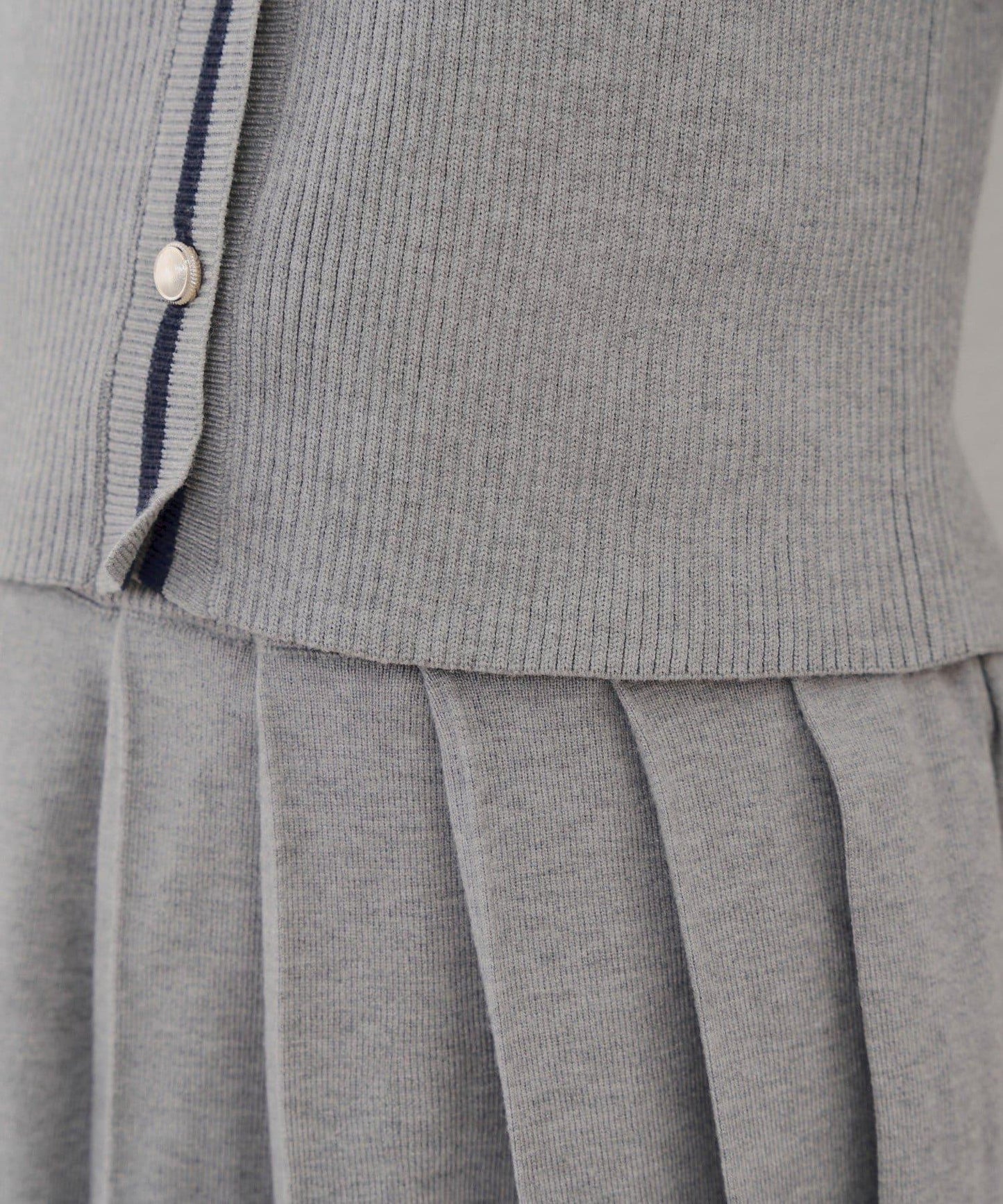 【可成套搭配】襯衫&開衫拼接套頭衫