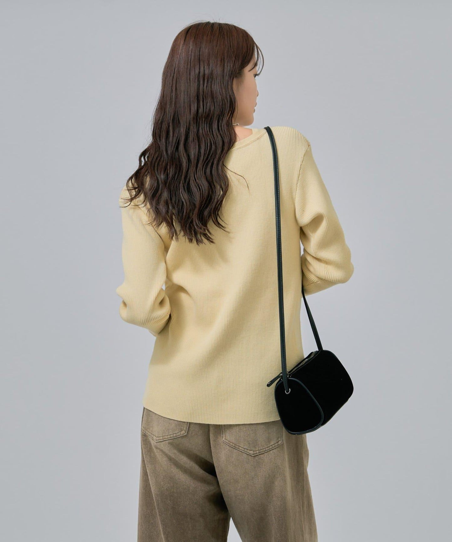 無袖針織開衫套裝