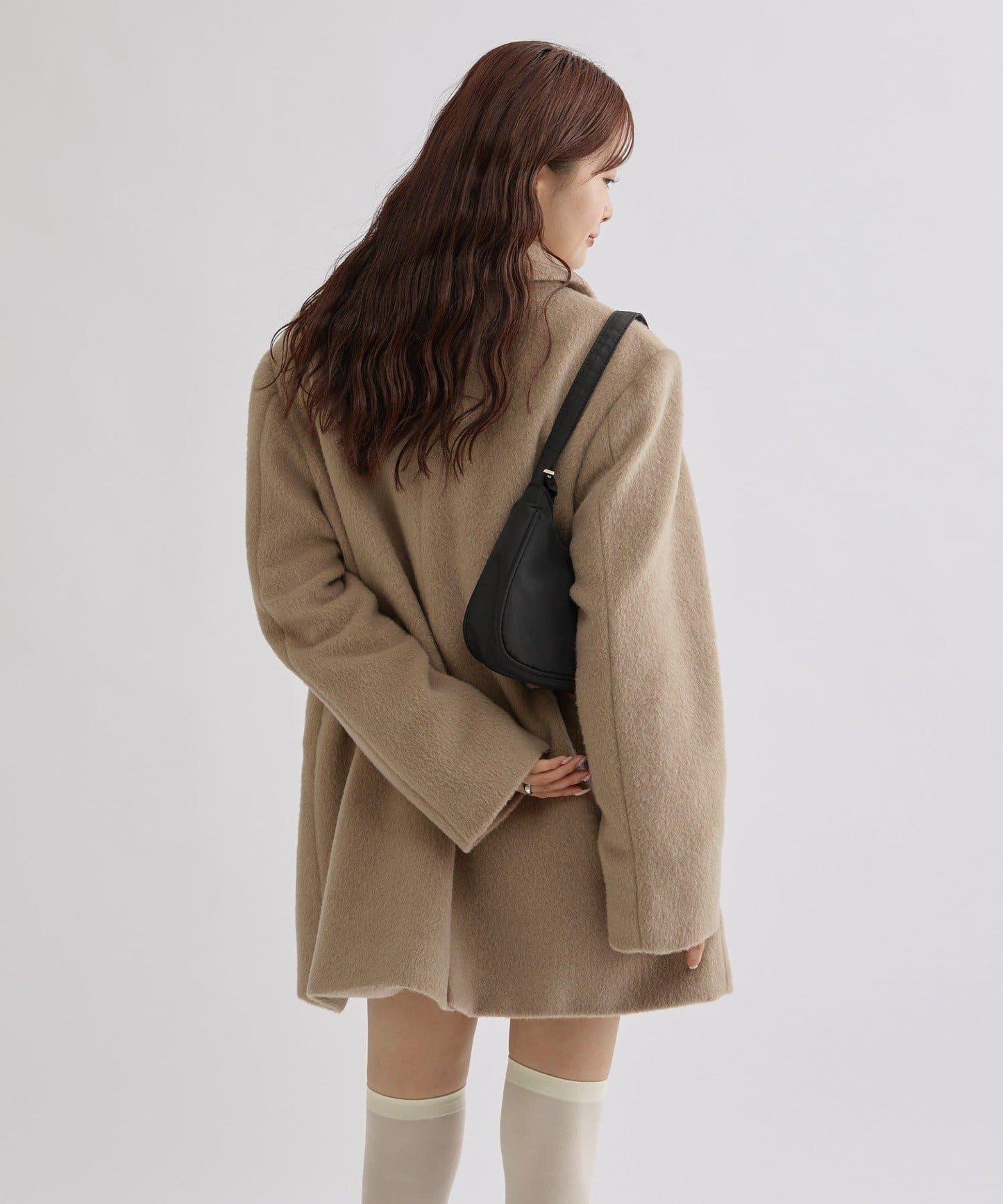 毛邊雙排扣西裝外套