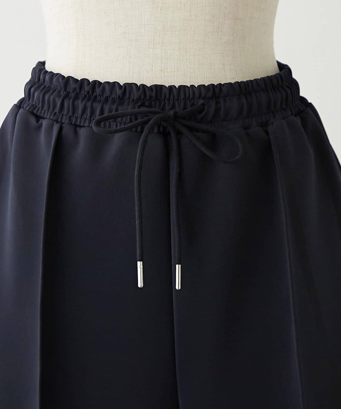 【NUNIFE】顯瘦線條休閒褲