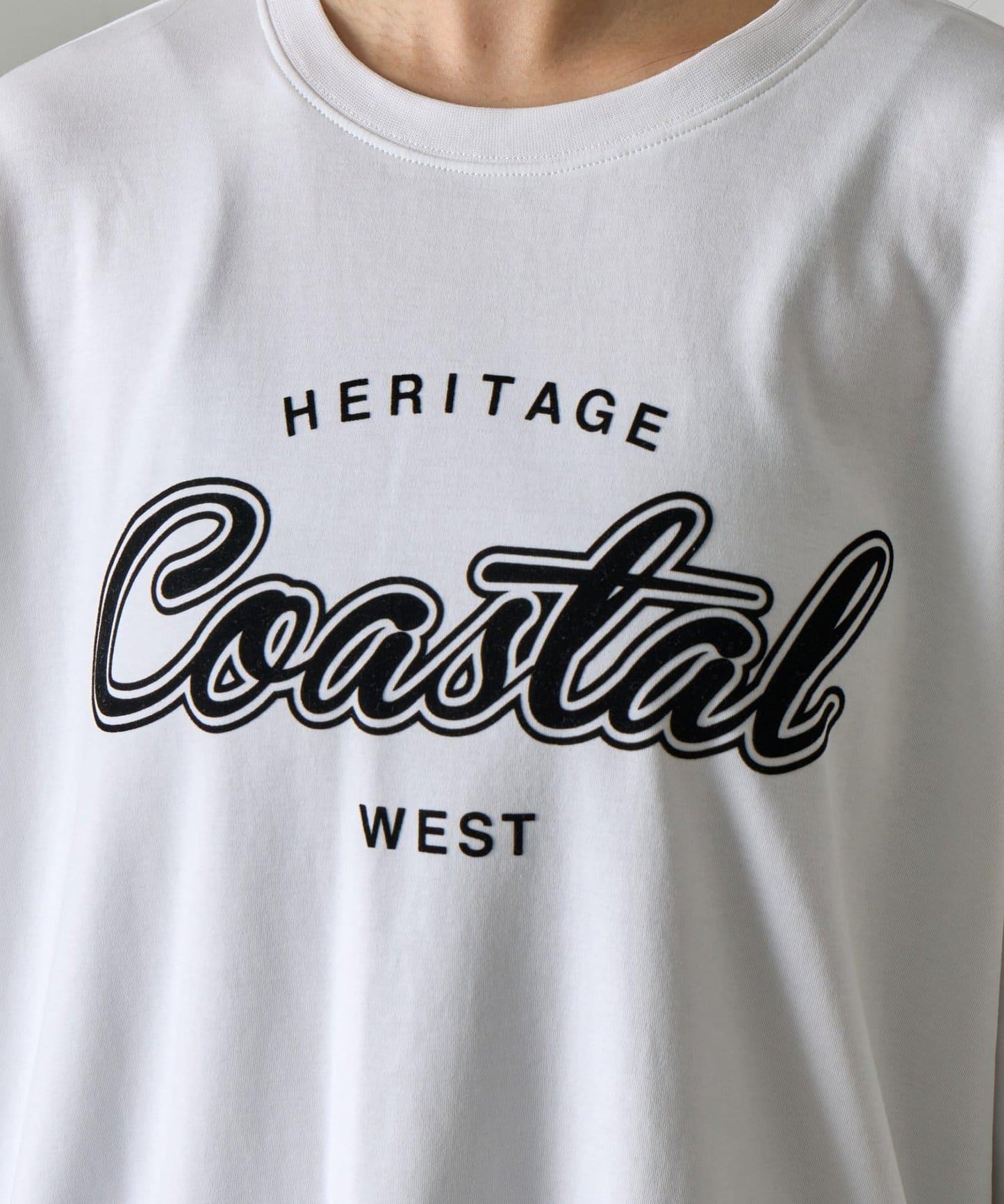 【AW】Coastal印花袖口羅紋長袖T恤