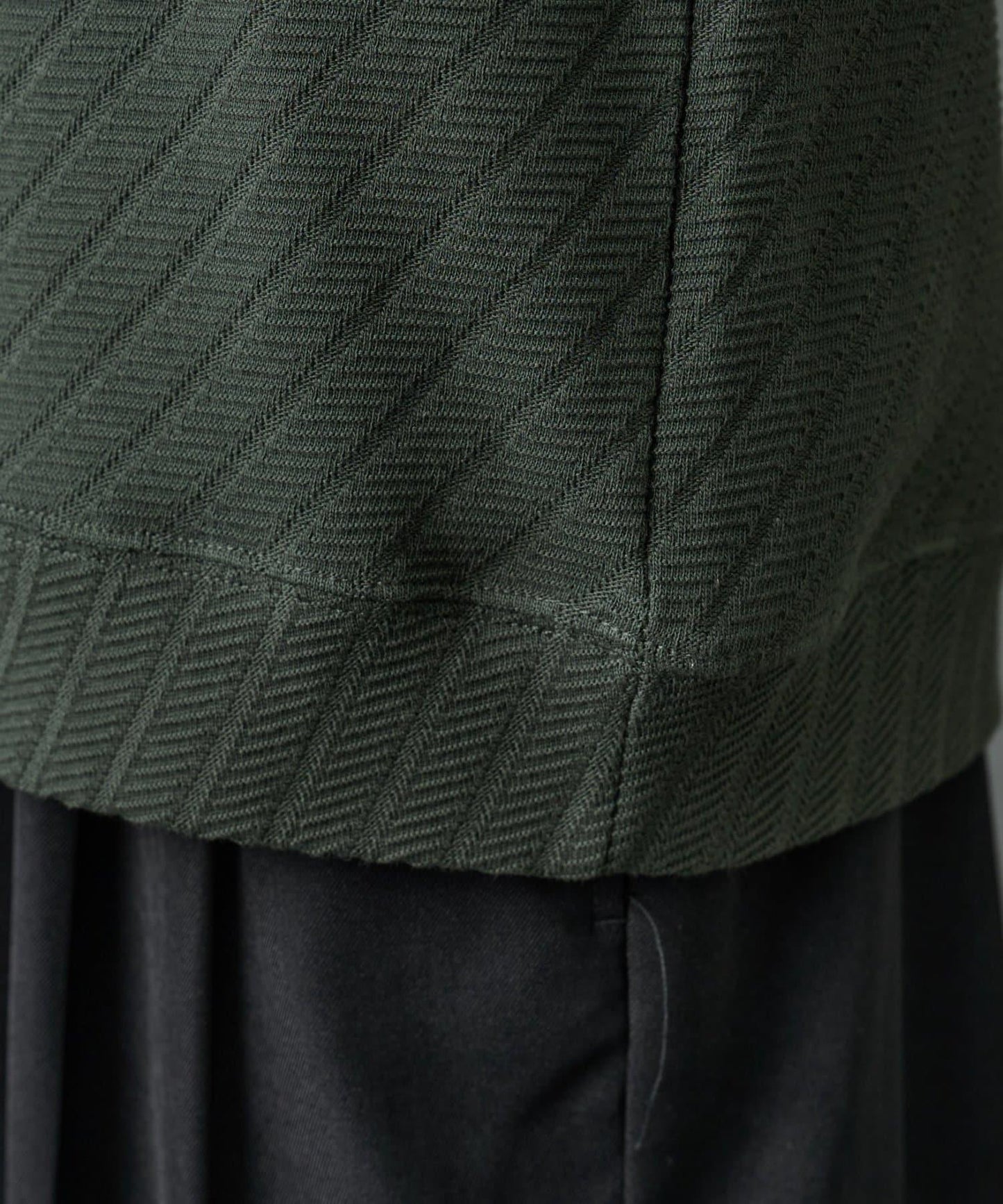 【AW】提花長袖T恤