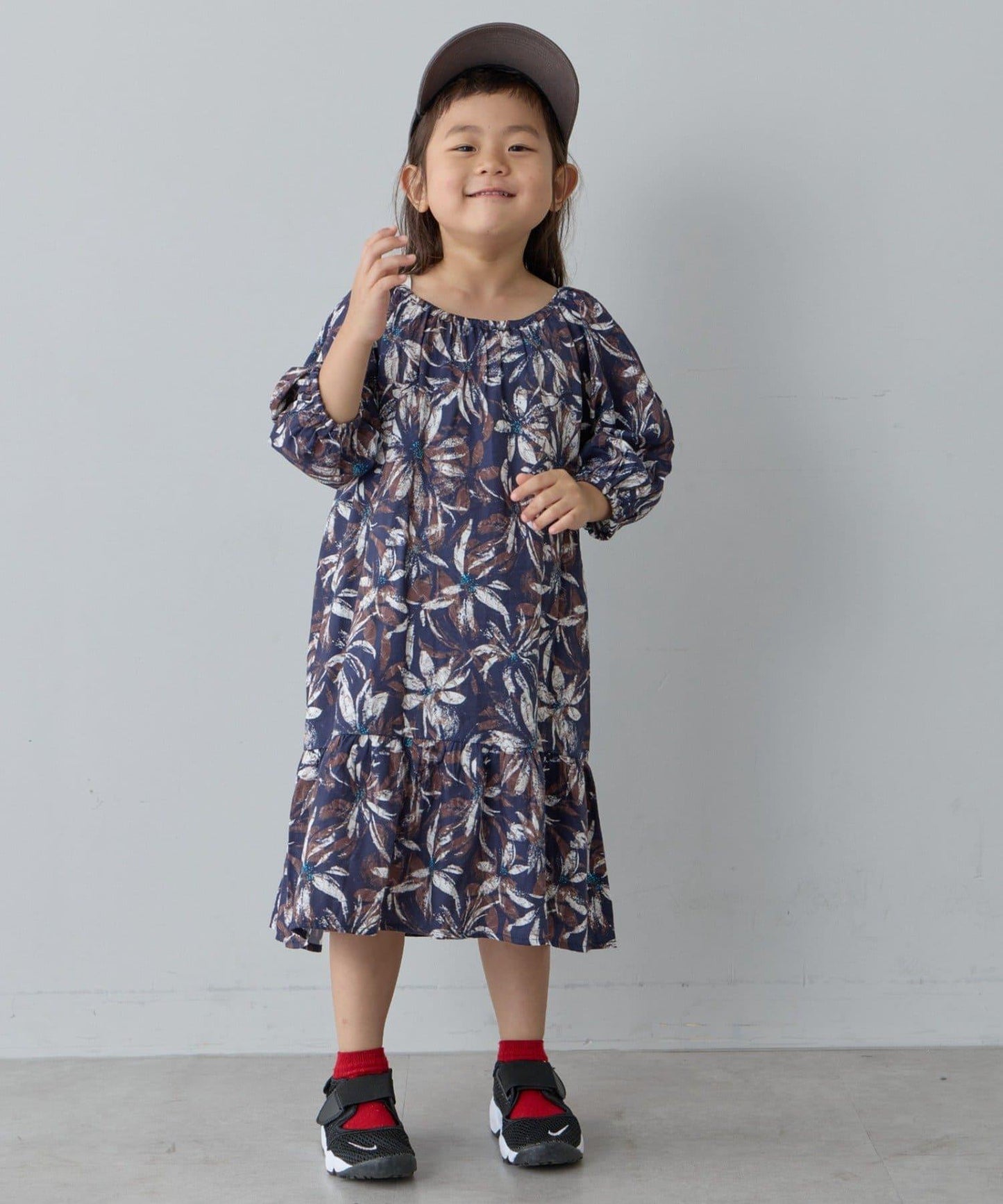 【CIAOPANIC TYPY】【KIDS】非洲蠟染圖案連衣裙
