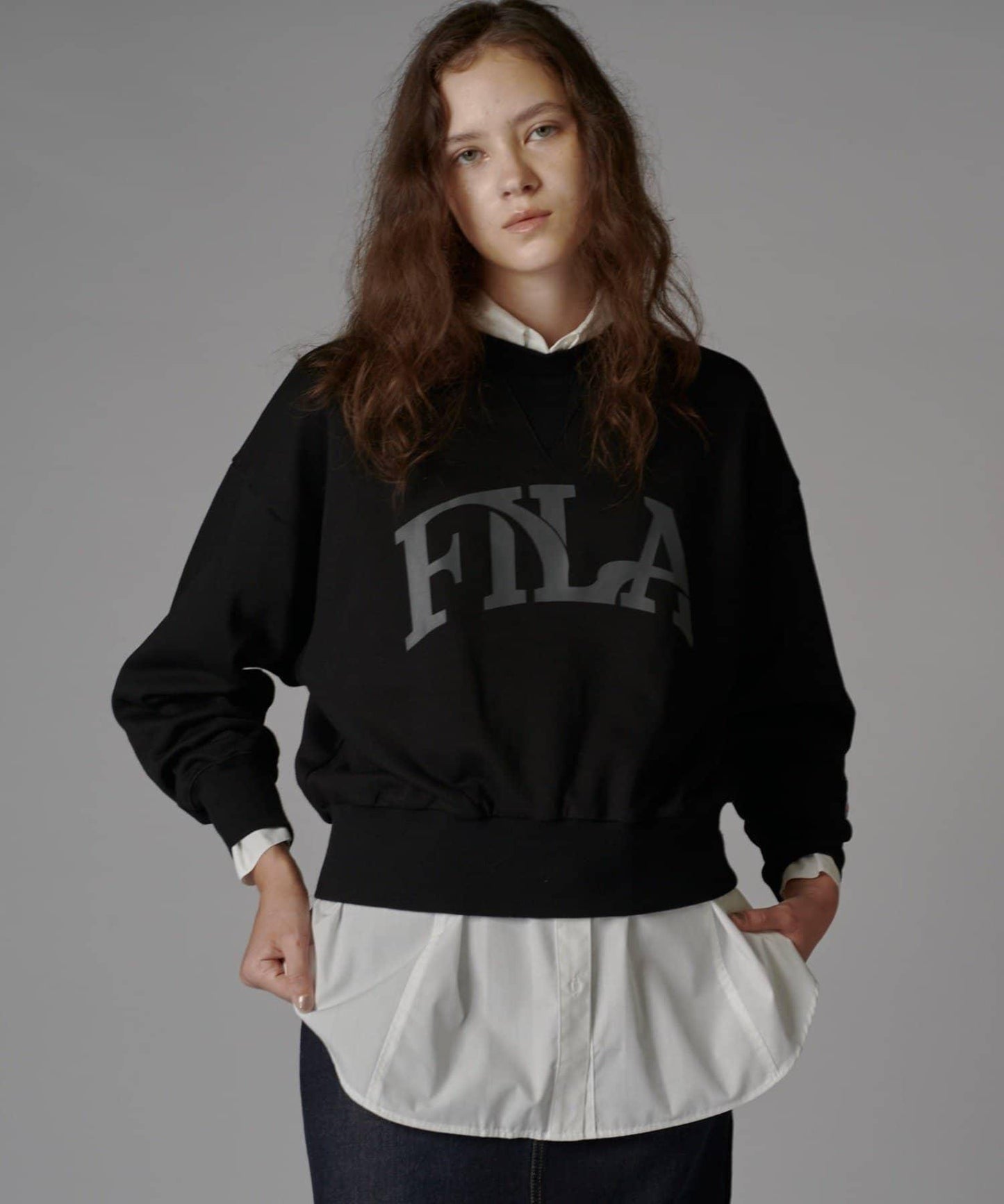 【FILA×Lui's】標誌衛衣