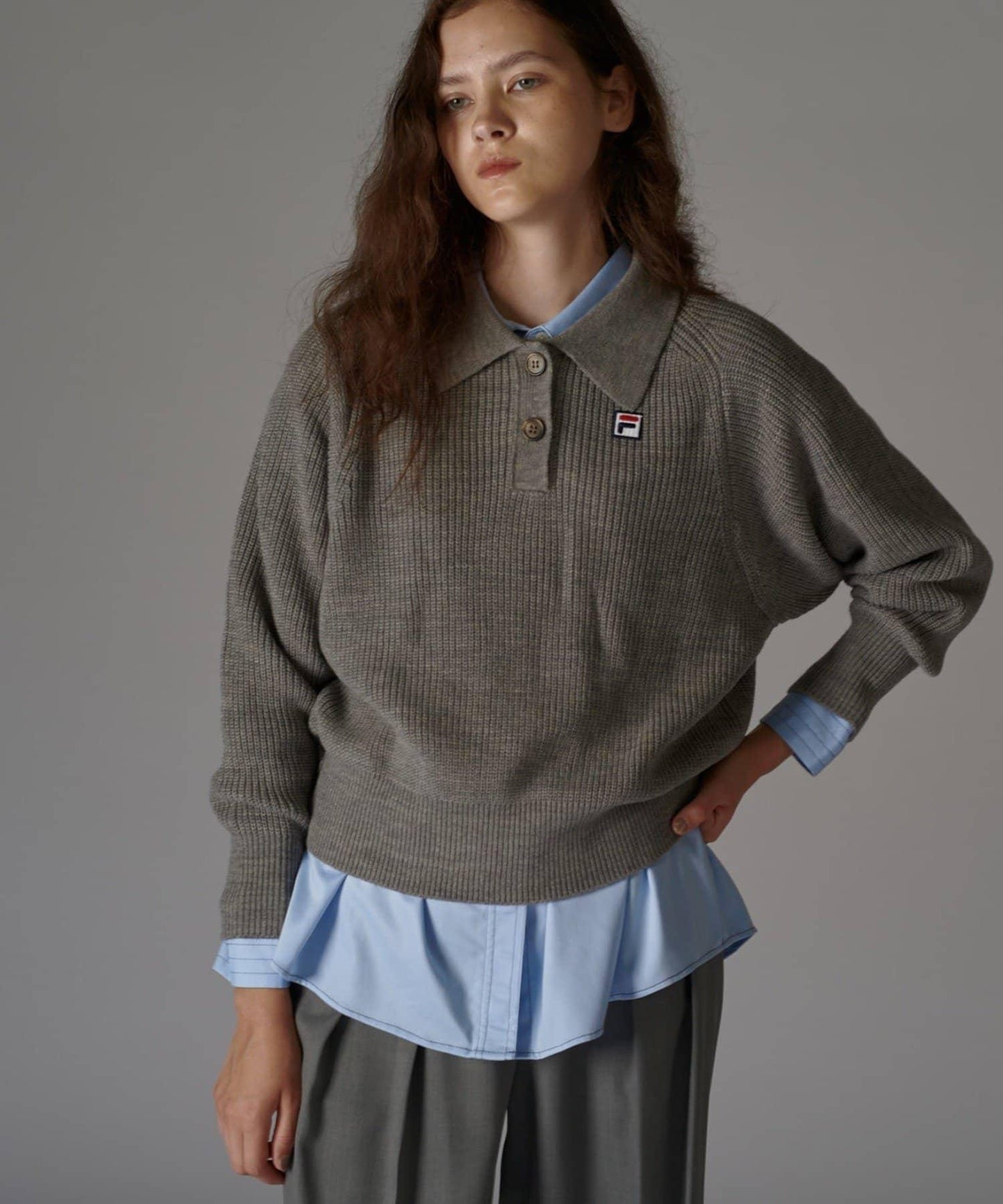 【FILA×Lui's】針織POLO衫