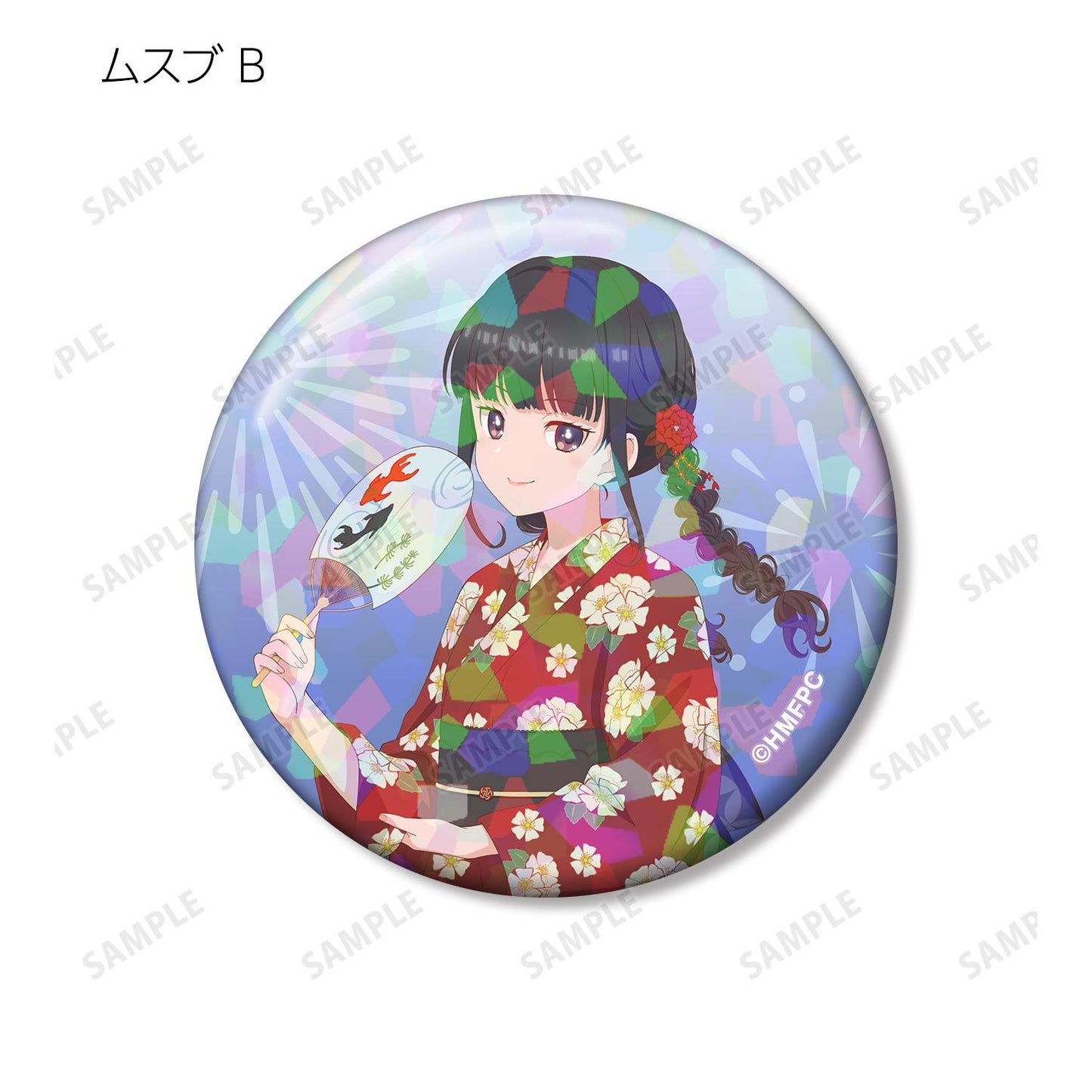 うたごえはミルフィーユ_新繪夏日祭典ver. 隨機全息徽章(單品/全套BOX)【BOX/12包入】