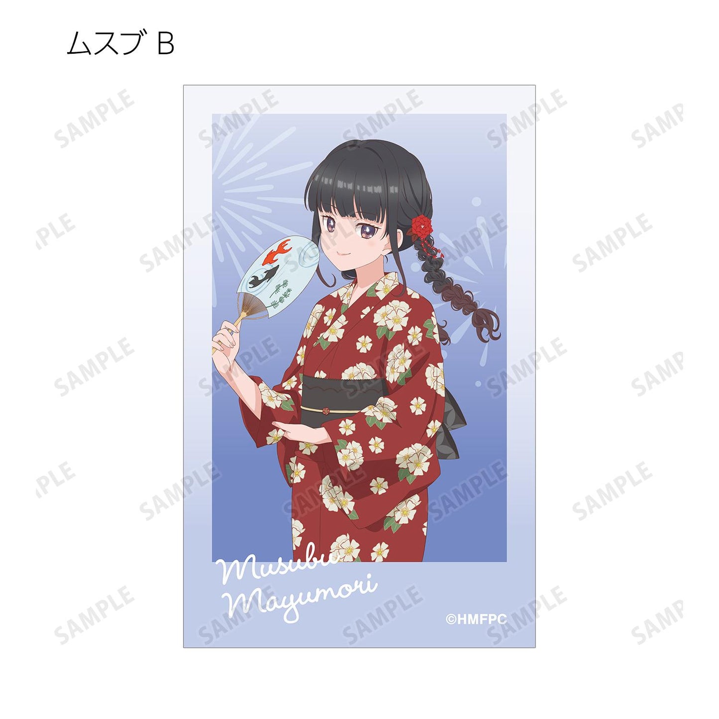うたごえはミルフィーユ_新繪夏日祭典ver. 隨機拍立得風格插畫卡(單品/全套BOX)【BOX/12包入】