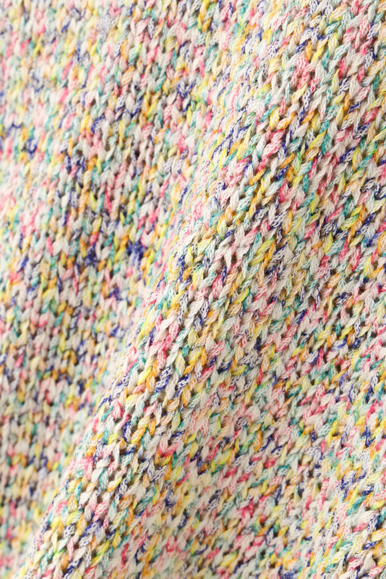 拼色針織衫