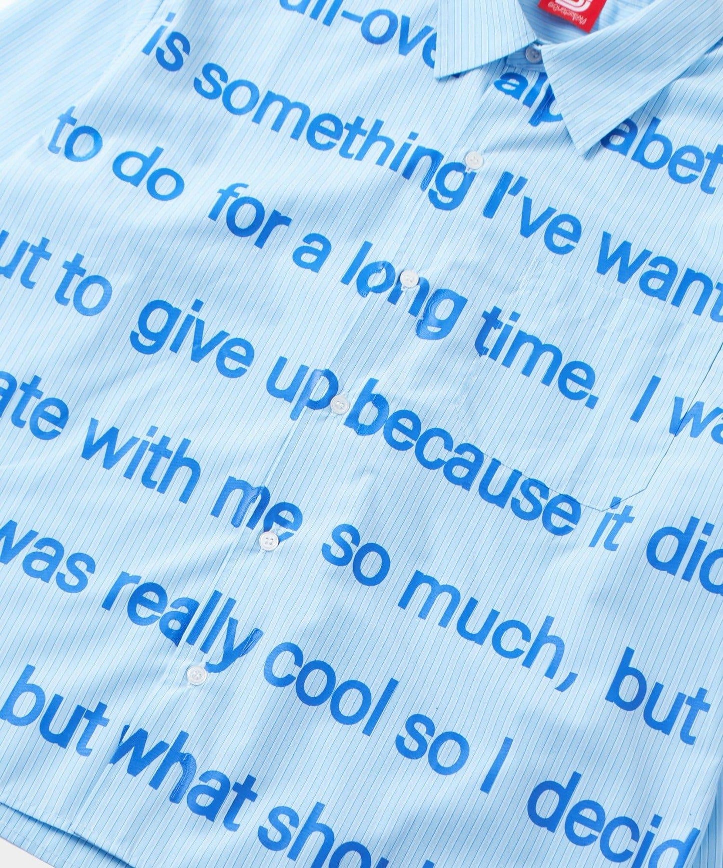 【AW】Sourcream印花長袖襯衫