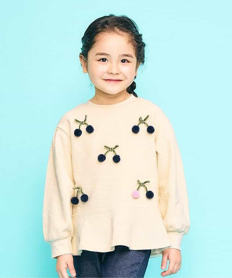 立體圖案女式長款上衣