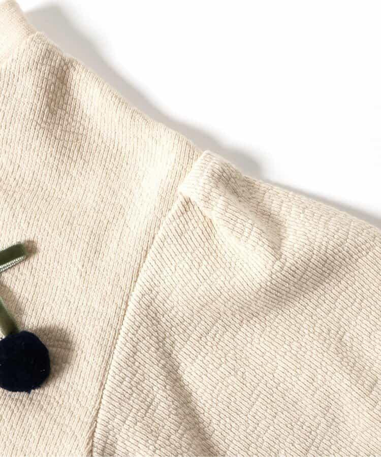 立體圖案女式長款上衣