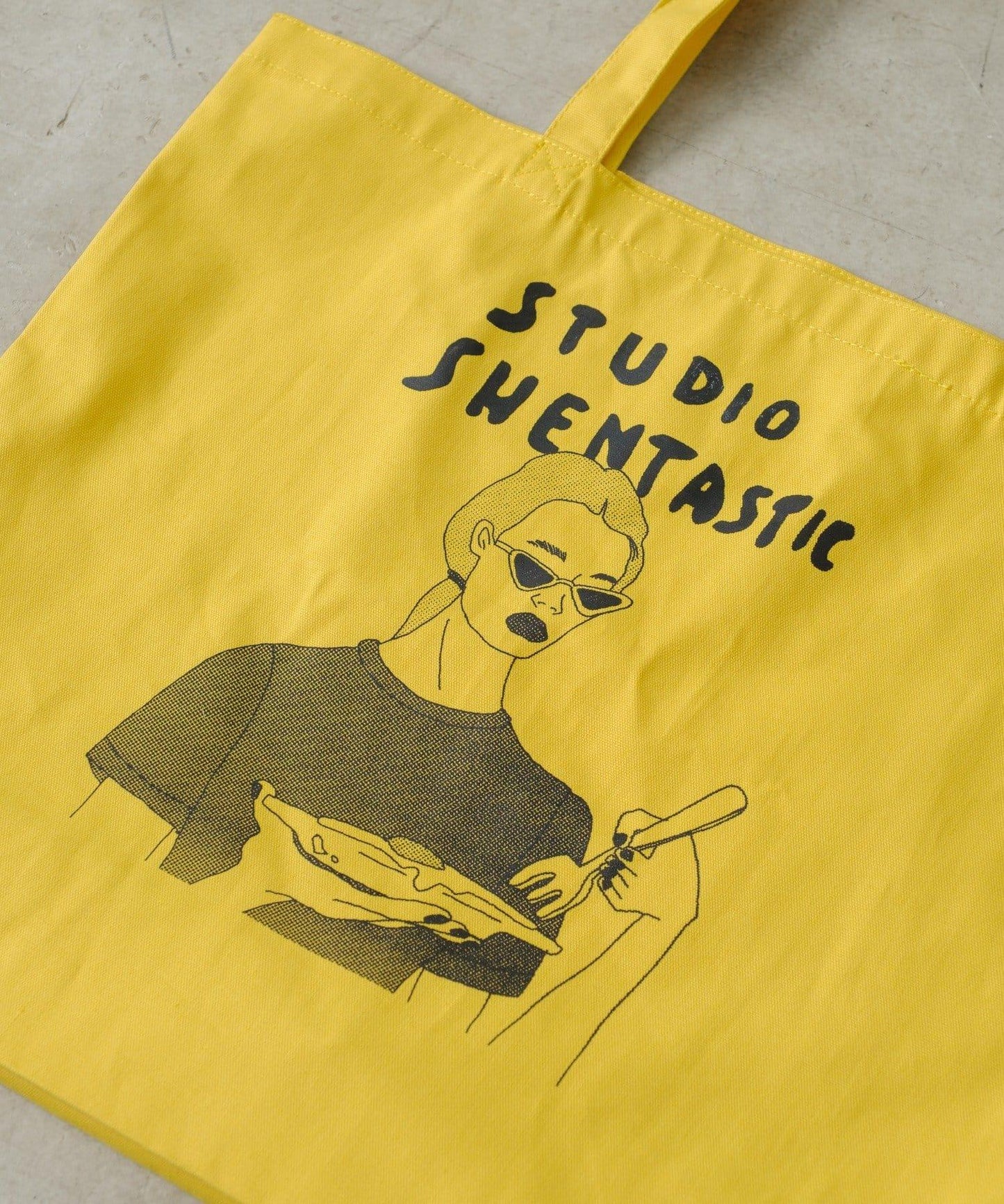 【WHIMSIC】Shentastic Studio絲網印刷手提包