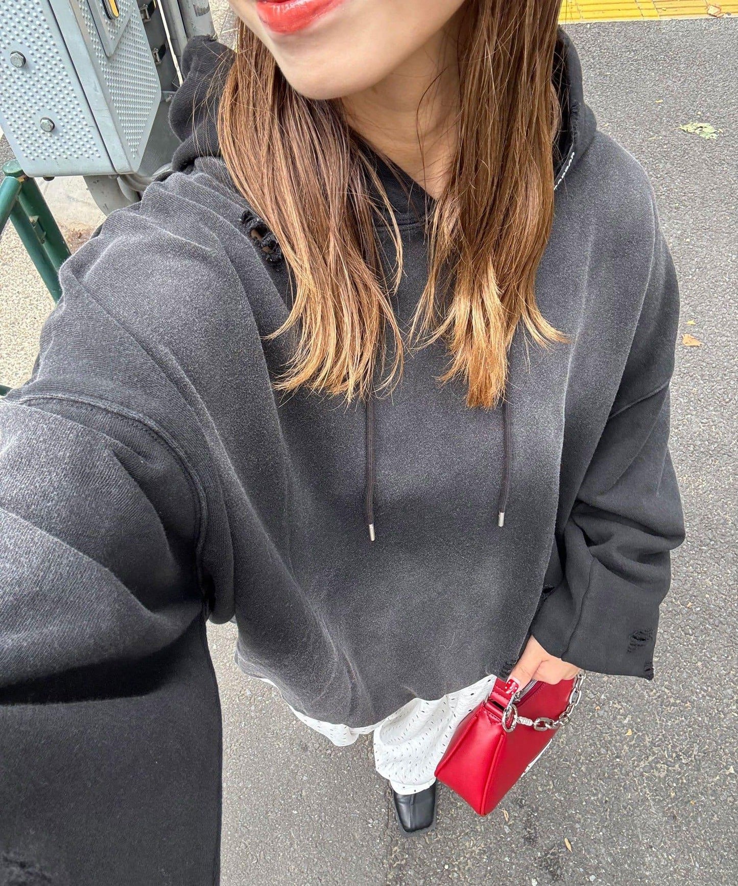 【RePRODUCTION LABEL / リプロダクションレーベル】基礎漸變連帽衛衣