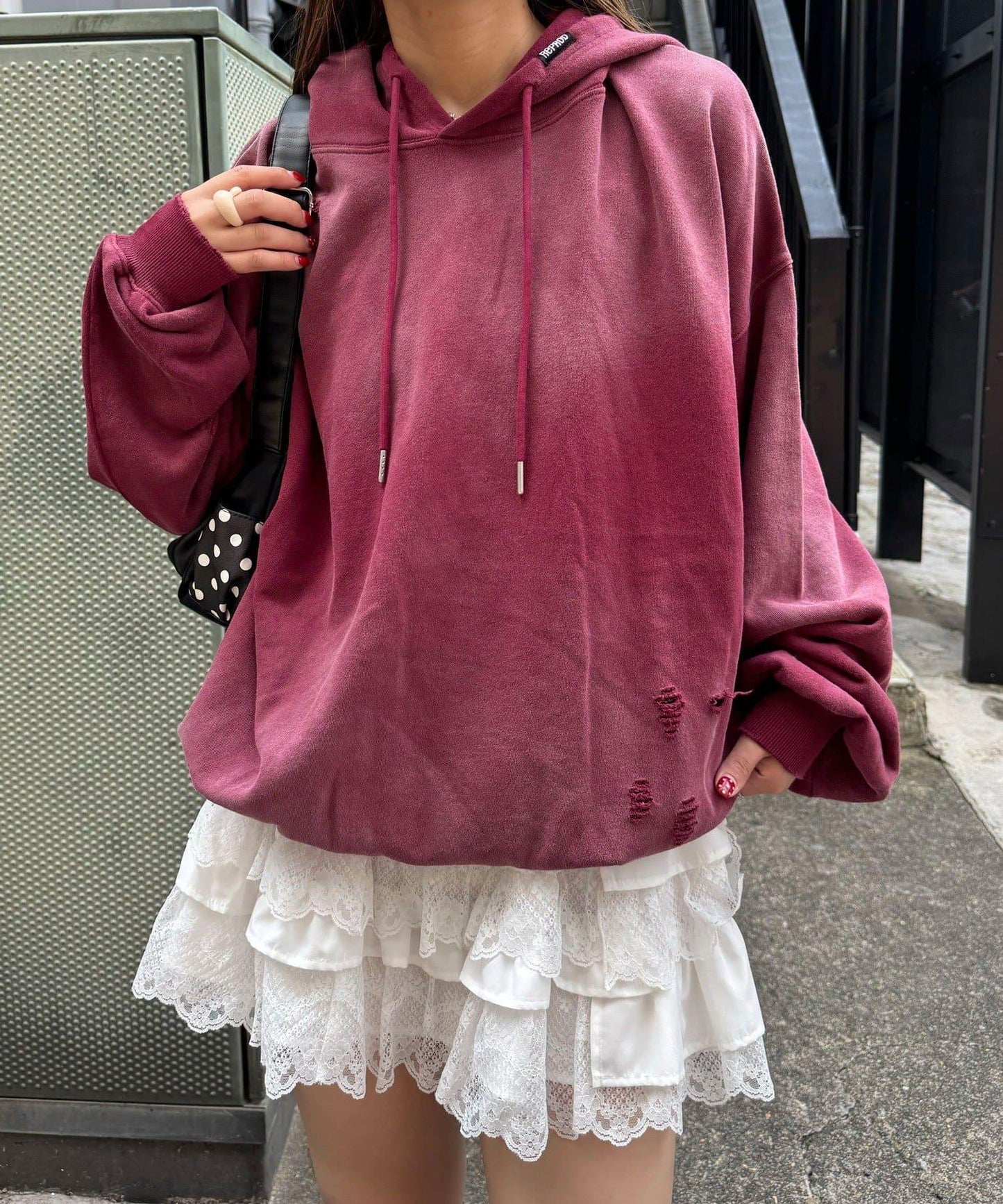 【RePRODUCTION LABEL / リプロダクションレーベル】基礎漸變連帽衛衣