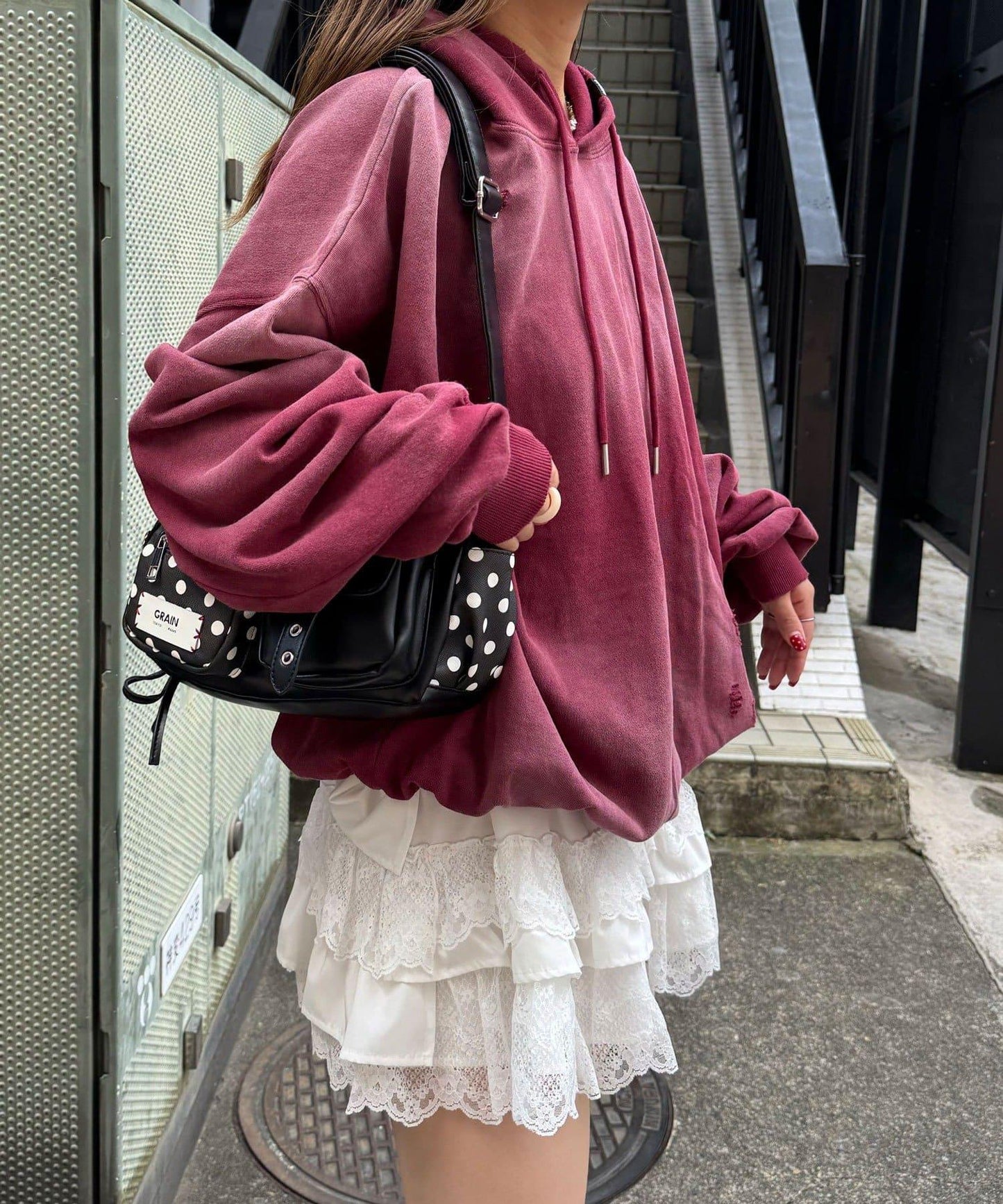 【RePRODUCTION LABEL / リプロダクションレーベル】基礎漸變連帽衛衣