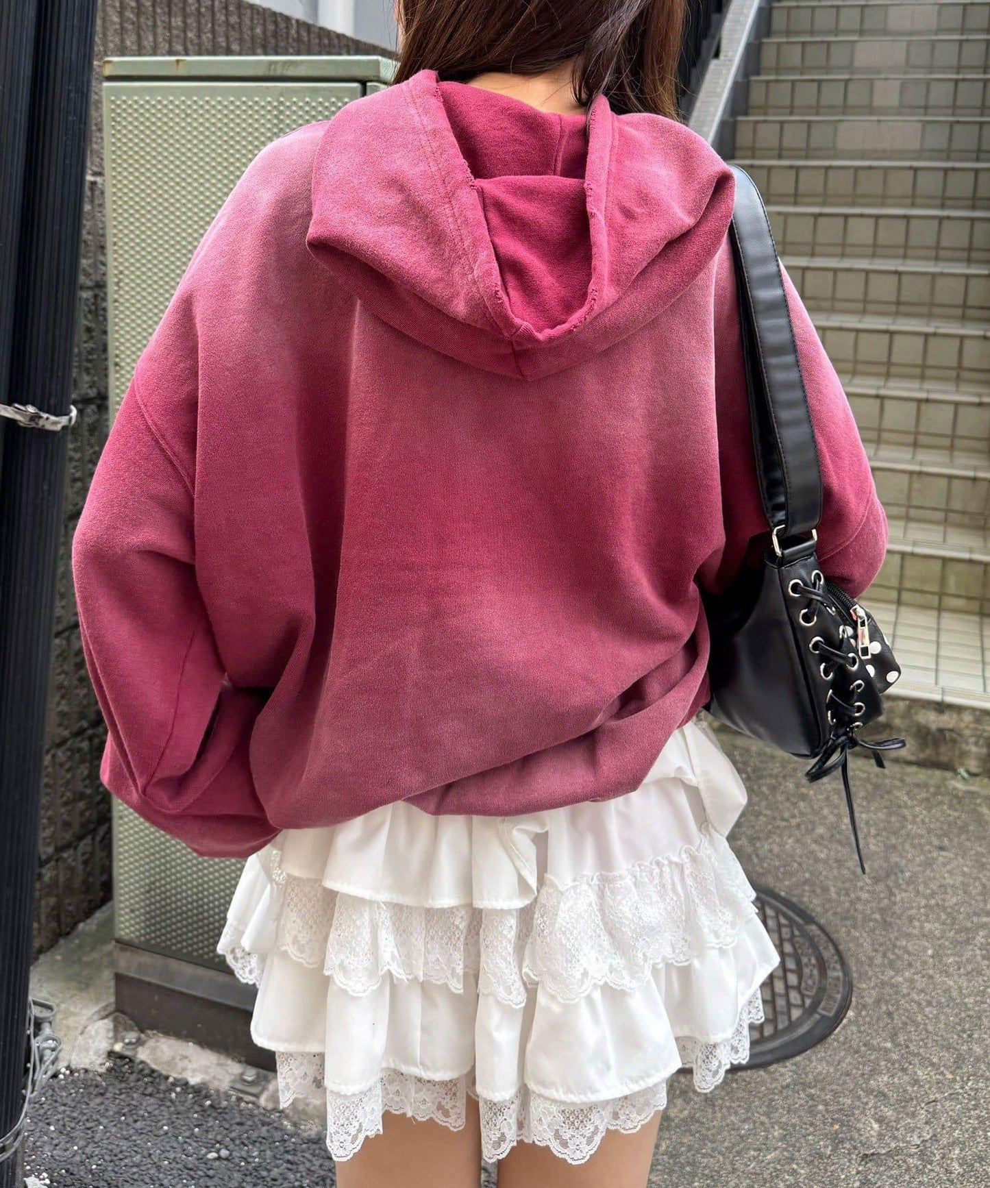 【RePRODUCTION LABEL / リプロダクションレーベル】基礎漸變連帽衛衣