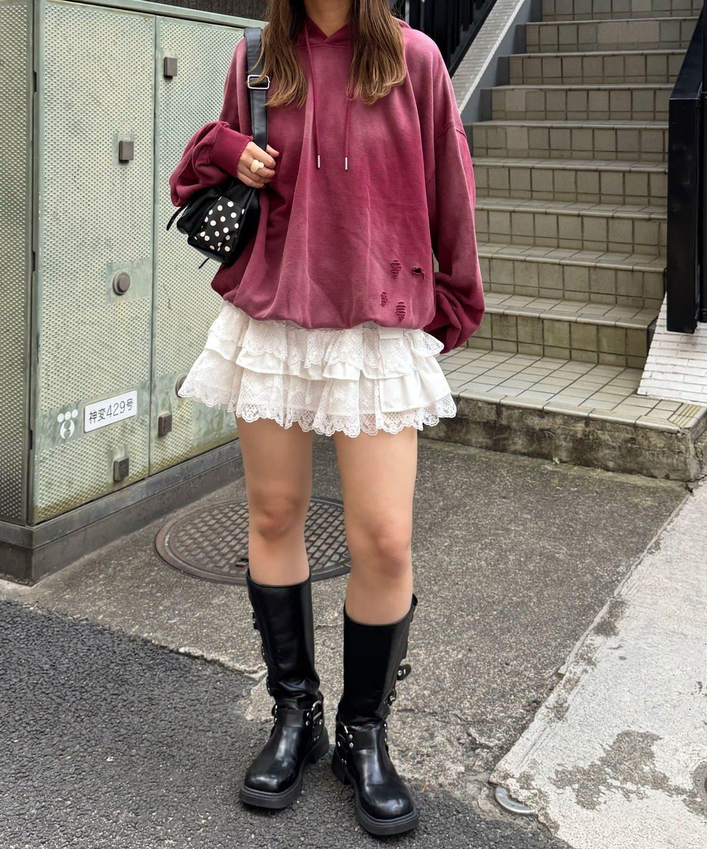 【RePRODUCTION LABEL / リプロダクションレーベル】基礎漸變連帽衛衣