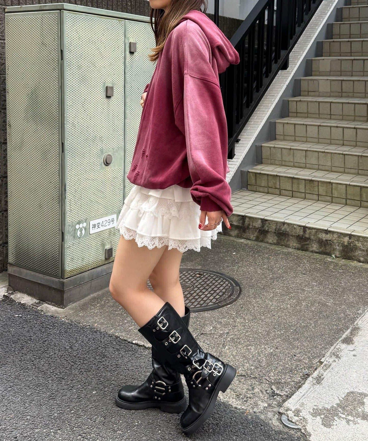 【RePRODUCTION LABEL / リプロダクションレーベル】基礎漸變連帽衛衣