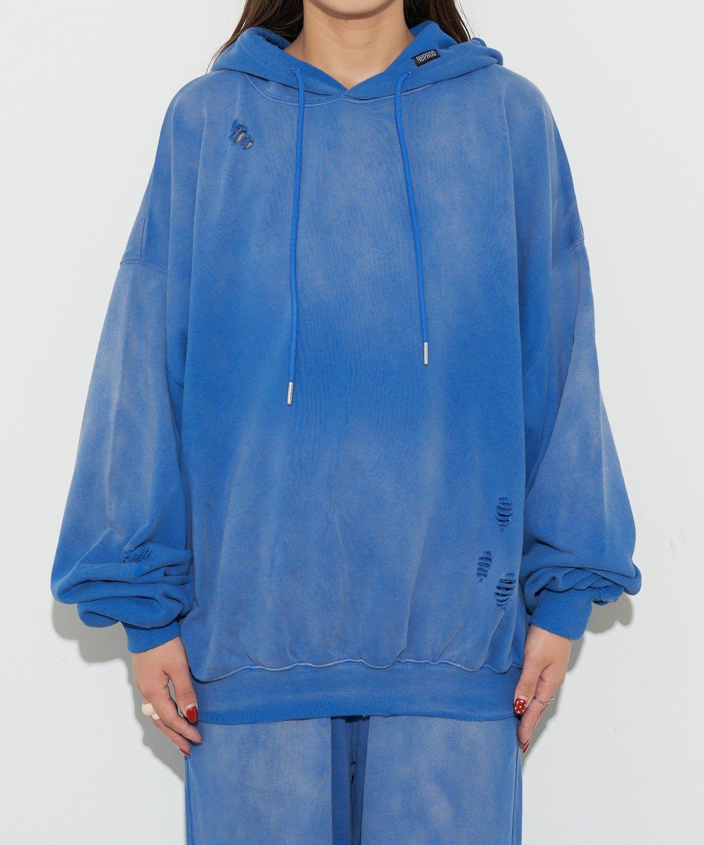 【RePRODUCTION LABEL / リプロダクションレーベル】基礎漸變連帽衛衣