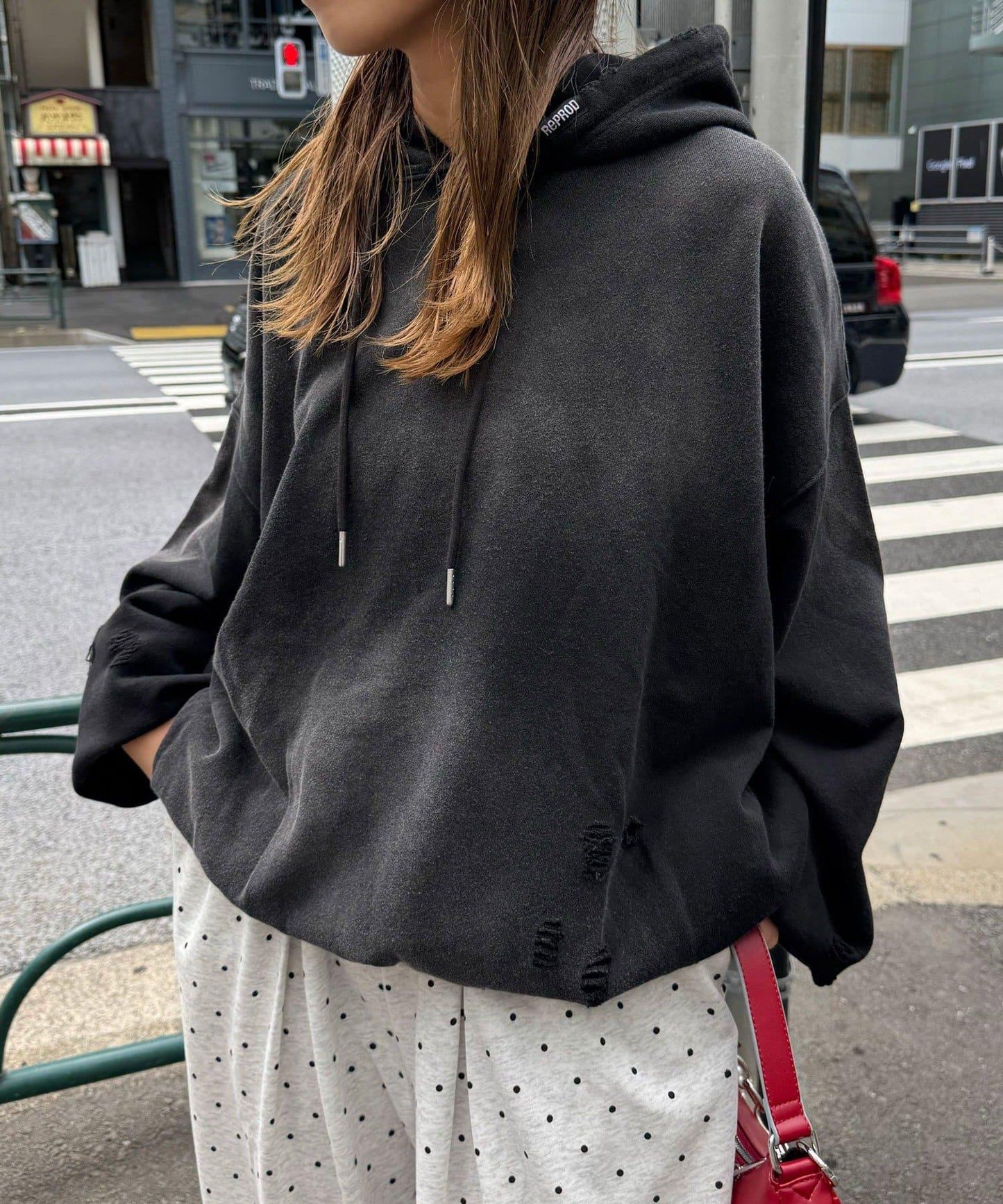 【RePRODUCTION LABEL / リプロダクションレーベル】基礎漸變連帽衛衣