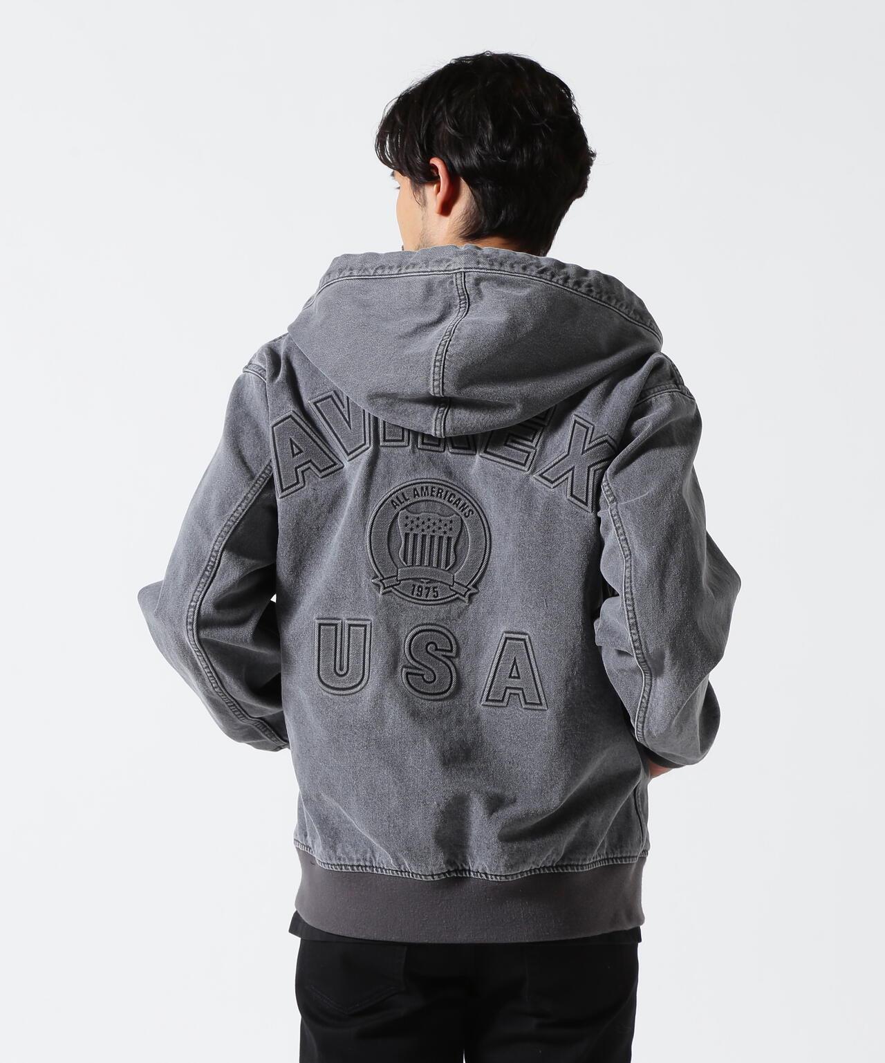 《直営店限定》DENIM SIGNATURE LOGO 衛衣 / 牛仔標誌連帽衛衣