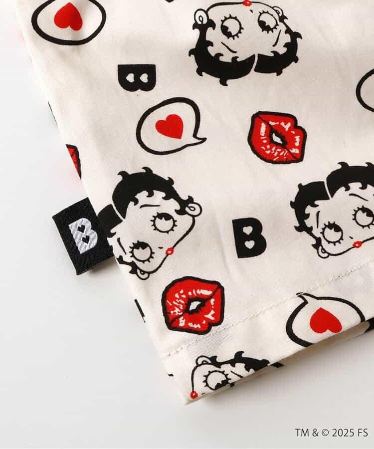 【Betty BoopTM】拼接連衣裙