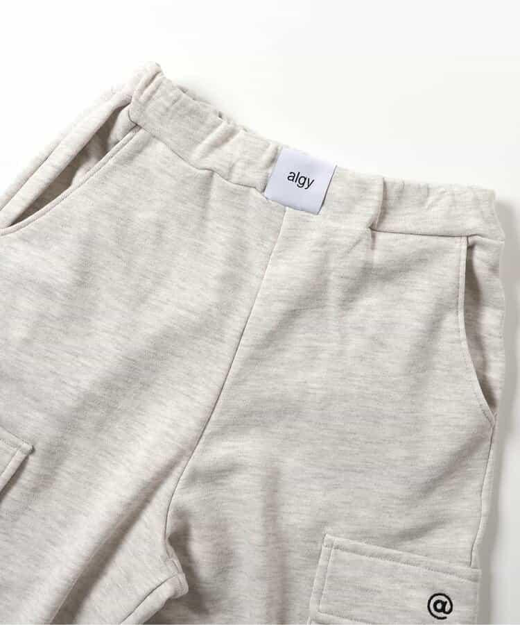 前字母印花衛衣工裝褲