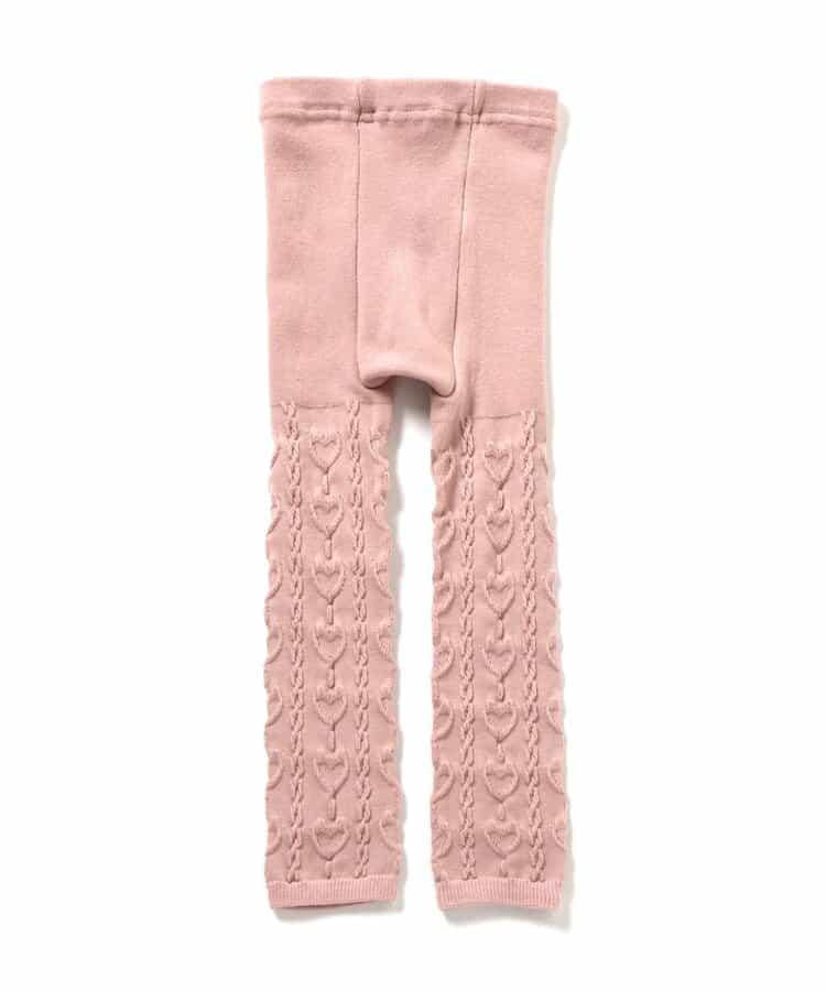 愛心麻花紋打底褲