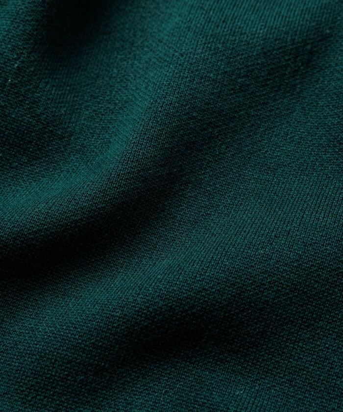 衛衣風格圓領針織衫 內裡拼色設計