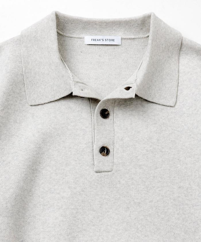 衛衣風格翻領針織衫