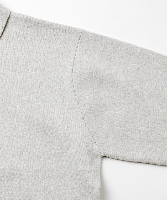 衛衣風格翻領針織衫