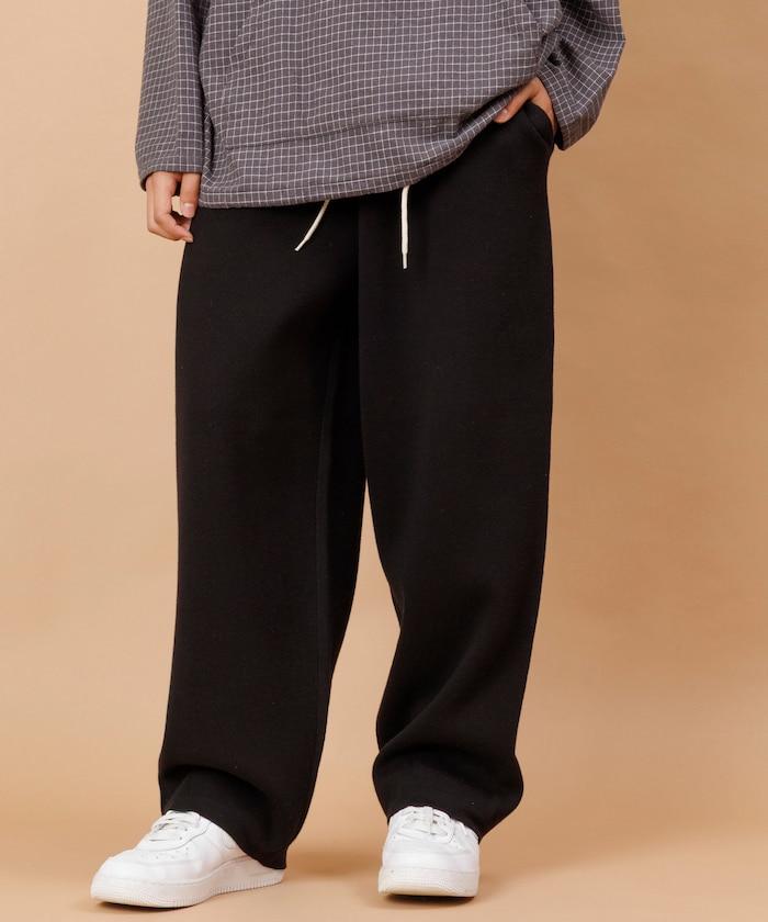 衛衣風格休閒針織長褲