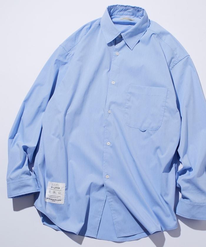 Drymix(R) / 乾爽混紡寬鬆版型常規領襯衫