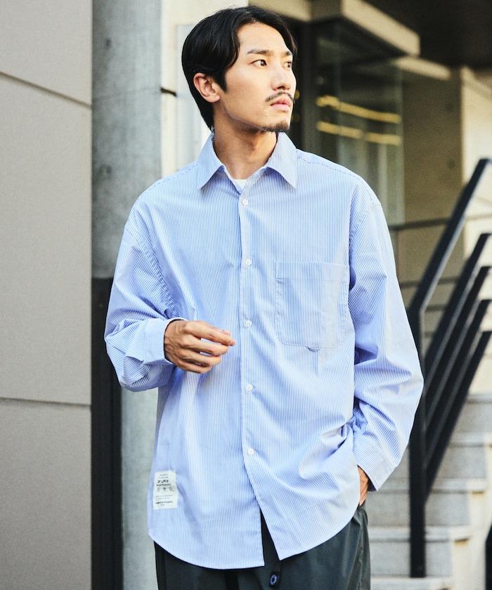 Drymix(R) / 乾爽混紡寬鬆版型常規領襯衫